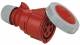 Elektra Tailfingen 55265 Elektra CCW416/7H CEE-connector socket, 4-pin plastic enclosure