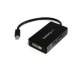 StarTech.com Travel A/V adapter - 3-in-1 Mini DisplayPort to DisplayPort DVI or HDMI converter