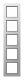 Jung AC585AL Frame 5-Way AC 585 AL,