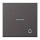 JUNG AL2990KO5KAN toggle bell light guide LS aluminium anthracite