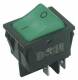 Bachmann 924.097 rocker switch s/green series 3652 2-pole off switch illuminated