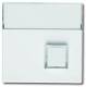 Busch Jaeger 2CKA001582A0346 BJ 1571CN-84 central switch. with operating button Busch-Infoline studio white