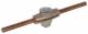 Dehn + Soehne 309087 DEHN ESV8RG ES connector RG for Rd 8mm with round-head screw