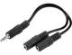 SANDBERG MiniJack Splitter 1 2