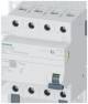 Siemens 5SV33443KK60 5SV3344-3KK60 RCD switch, 4-pole, Type F, In: 40 A, 30 mA, 6 mA DC