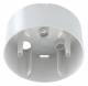 Jung PM-KAPPE Surface-mounted housing for ceiling mount, alpine white presence detectors AM-cap
