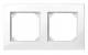 Merten 515219 M-PLAN frame 2-fold polar white, glossy