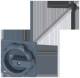 Siemens 3KD90015 3KD9001-5 for 3KD0 BG01/02 door coupling rotary drive complete grey