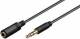 Goobay 97113 3,5mm-Klinke-Verlängerungskabel - Klinke 3,5 mm-Stecker (3-Pin, Stereo) > Klinke 3,5 mm-Buchse (3-Pin, Stereo)
