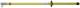Dehn + Soehne 763611 DEHN shift rod 763,611, f.isol.Schutzp.