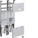 Hager ZK31X1NT Komplettfeld universZ 1050x500 mm 3-P.1ZP 10 mm² mit Trennfunktion