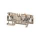 Hager KR025KD Prüftrenn-Reihenklemmen 2,5 mm² 500 V/20 A PUSH IN beige