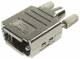 Harting 09670370425 D-Sub housing 37p 09,670,370,425, straight metalized