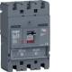 Hager HET100DR Power switch h3+ P250 TM ADJ 3P3D 100A 70kA FTC