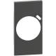 Legrand KG63 BTicino LivingNow cover for French socket with USB-C Black