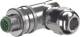 Murrelektronik 7000-17351-0000000 M12 Stecker 90° A-kodiert SK 8-polig max. 0,5 mm² 6–8 mm