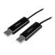 StarTech.com 2 Port USB KM Switch Cable w/ File Transfer for PC and Mac - keyboard/mouse switch - 2