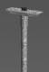 RZB 982059.000 Mastaufsatz L346 für Mast d60mm,2-seitig