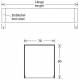 Lts Licht und Leuchten 653853 LTS LTS ML-A 070.1140.08 AOB WS Monoline surface-mounted and pendant light LED 36W 840