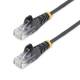 Startech.com N6PAT300CMBKS 3m CAT6 Kabel - Schwarz, schlankes CAT6 Patchkabel - snagless RJ45-Stecker - LSZH - 28 AWG Kupferdraht