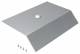 Hager AKM200050GBZ cover punched GBZ round 50mm 400mm from AK 200x70mm