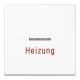 Jung A590BFHWW rocker heating emergency switch with light guide broken. Series A alpine white