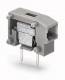 WAGO 235-711 2-wire single terminal for circuit boards 0.25-0.75 sqmm gray