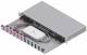 ZVK EasyLan LSB1A334 fiber optic splice housing B Grade C 1U/12P 6xLC-Quad OM4 RAL7035