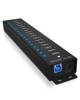 Hub 16+1 Port USB IcyBox 16x USB; 1x USB Laden USB 3.2 Gen 1 retail