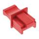 InLine® Staubschutzkappen für RJ45 Buchsen, rot, 100 Stück