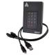 Apricorn Festplatte Aegis Fortress L3 - 1 TB - USB 3.1 - Schwarz