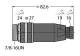 TURCK 6904716 BS4151-0 / 13.5 7/8 Rundsteckverbinde, attachable connector, straight