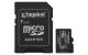 SD MicroSD Card 128GB Kingston SDXC Canvas+ Gen3 with adapter retail