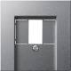 GIRA 027626 Abdeckung TAE+Stereo+USB System 55 Farbe alu
