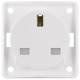 Berker 962622502 Steckdose mit Schutzkontakt Britishe pws,matt