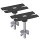 OBO Bettermann 6116985 DBZ-BST Befestigungs-Set zur Tischmontage 