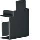 HAGER LF3004559011 Flat angle hfr to LF 30x45mm graphite black