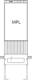 Hager ZAL205P distribution column series 205, with MP