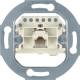 Hager WDF41073 UAE socket outlet 8-pole white module insert UP