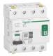 Schneider Electric A9Z66463 Schneider residual current circuit breaker, all-current sensitive iID, 4P, 63A