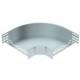 OBO Bettermann 6036704 RB 90 830 FS Bogen 90° für Kabelrinne horizontal