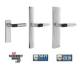 Uhlmann & Zacher 2174 0000 5000 U&Z Private CX2174 Elektronischer Türbeschlag /Drücker L-Form /Outdoor IP66