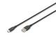 DIGITUS AK-300340-020-S USB 2.0 cable Type C-A silicone plug to plug 2 m black