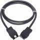 Hager GKWAD55025 Verbindungsleitung WAGO Winsta Code A 5x4² 2,5 m hfr Cca schwarz