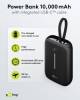 Goobay Powerbank 10.000 mAh mit integriertem USB-C™-Kabel