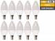 LED candle lamp McShine ''Brill241,3 cm ( 95 inch ) E14, 5W, 400lm, warm white, Ra>95, pack of 10