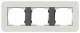 GIRA 0213427 cover frame 3f E3 sand/anthracite