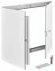 Hager FB75WLN fire protection wall top door univers, 30min, H1345xW1545xD51mm, IP42