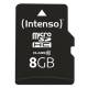 Intenso International 3413460 Intenso 8GB microSDHC Class 10 + SD adapter