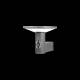 Lichtline PRDX27798 LED-SolarWandleuchte MANDULIS Circle, Lichtkopf